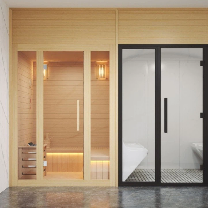 steam room and sauna for home